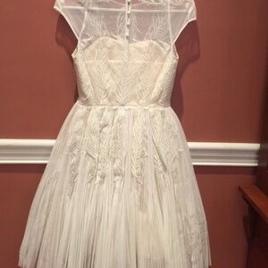 Ted Baker London Miyaa Feather dress - size 12